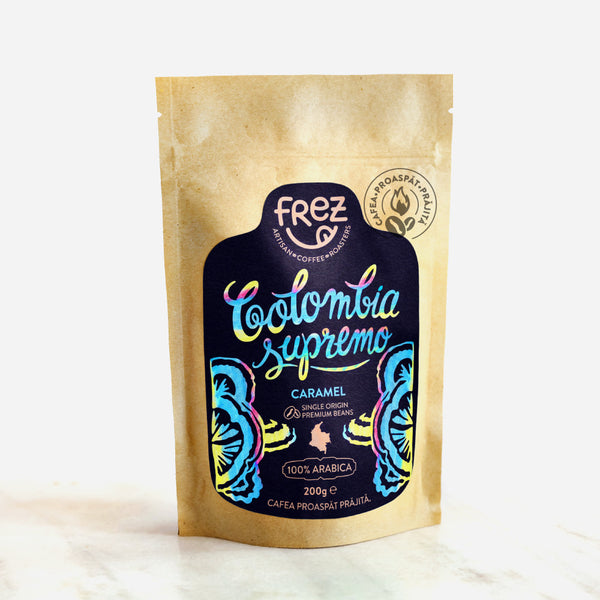 Frez Coffee Ocolul pamantului in 4 cafele colombia