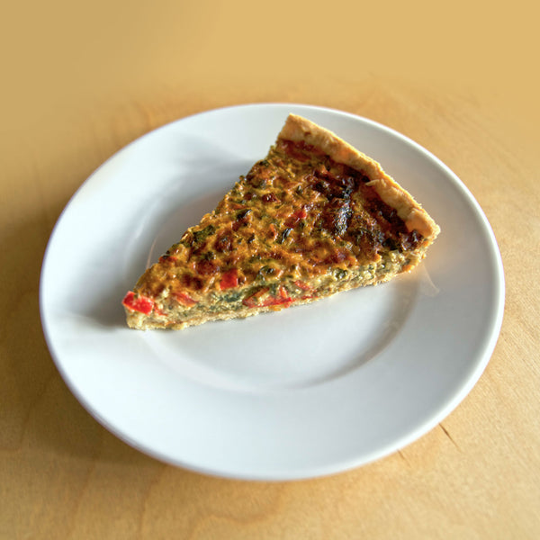 Quiche cu Cheddar & Legume