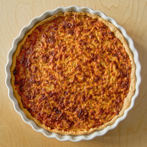 Quiche cu Prosciutto Cotto, Cheddar&Legume