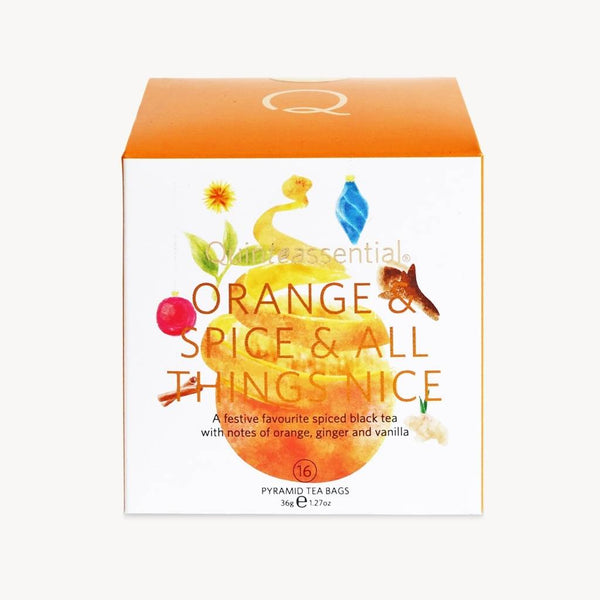 Ceai Quinteassential, Orange & Spice & All Things Nice, 16 piramide